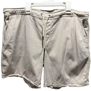 NN07 Gregor Short 1154 Mens XL Beige Elastic Drawstring Chino Shorts Sand 1154